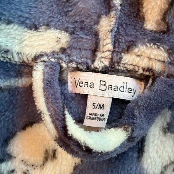 Hooded Vera Bradley robe - Picture 2 of 3